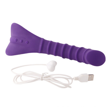 Produto do sexo dos vibradores do silicone da vagina para a mulher Injo-Zd146